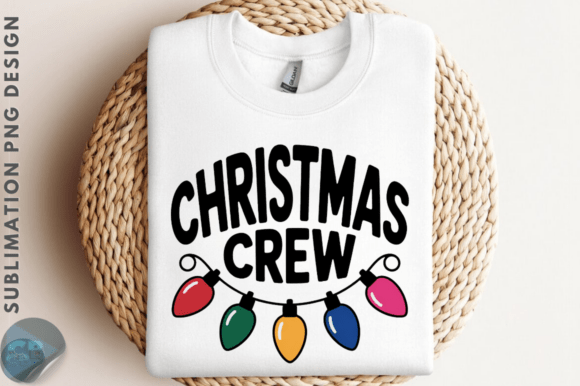 Christmas Crew Printable Sublimation Des