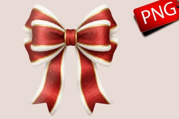 Coquette Christmas Bow Png Christmas Png Review for Digital Sellers