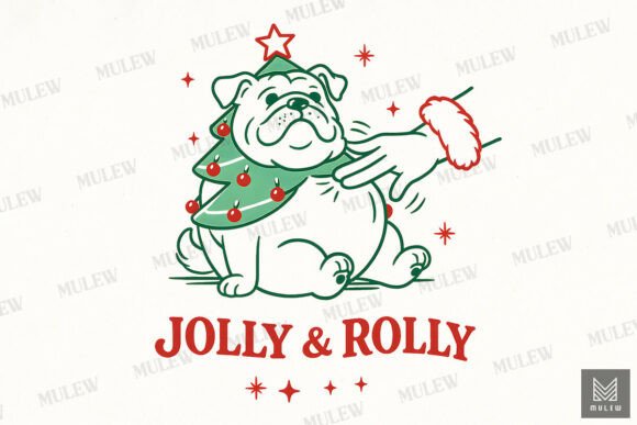 Funny Christmas Bulldog Sublimation PNG Review for Illustrations