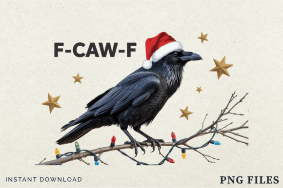 Funny Christmas PNG, Crow Raven PNG, F-C: A Publisher’s Review