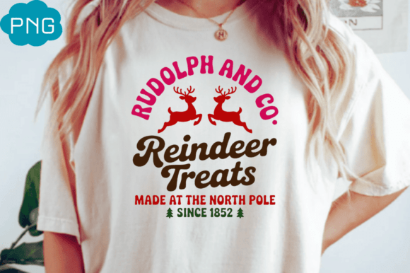 Reindeer Vintage Christmas Sign Png Review