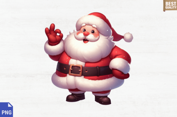Santa Clipart, Christmas Clipart,Santa s Review: A Brand Designer’s Take on Illustrations