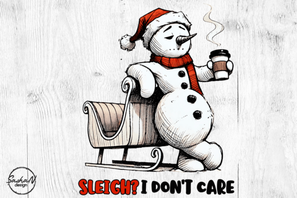Sarcastic Snowman Embroidery Review