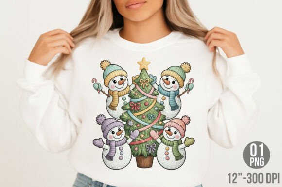 Snowmen Png, Faux Yarn Christmas Png: A Designer’s Review for Branding